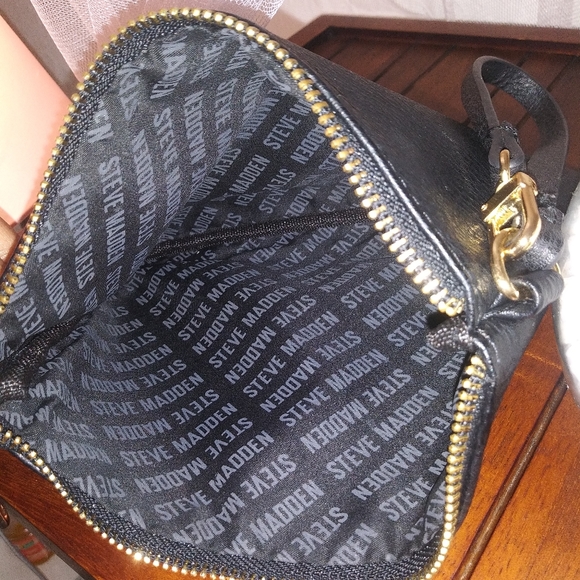 Black Leather Clutch - Picture 4 of 4